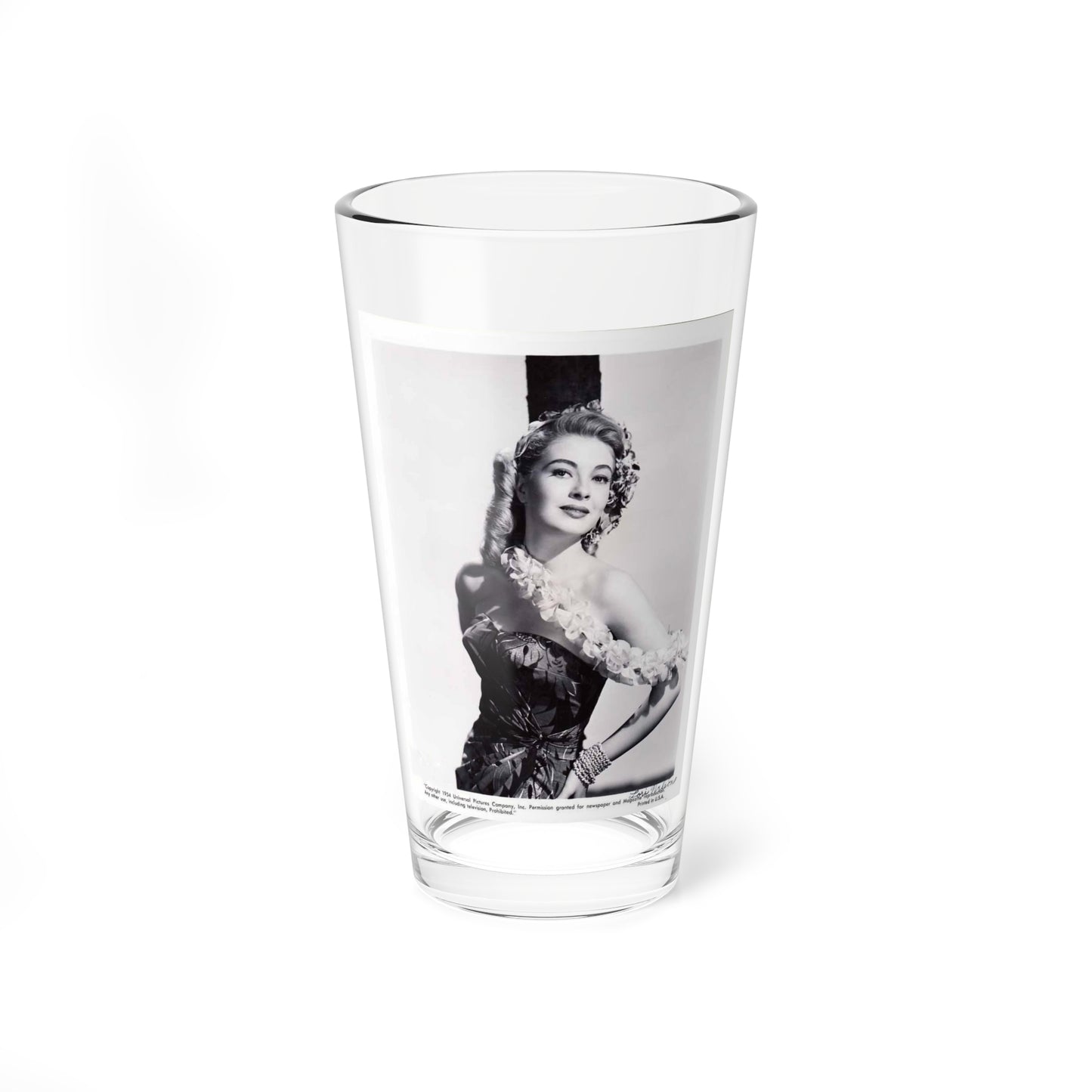 Lori Nelson #162 (Vintage Female Icon) Pint Glass 16oz-16oz-Go Mug Yourself