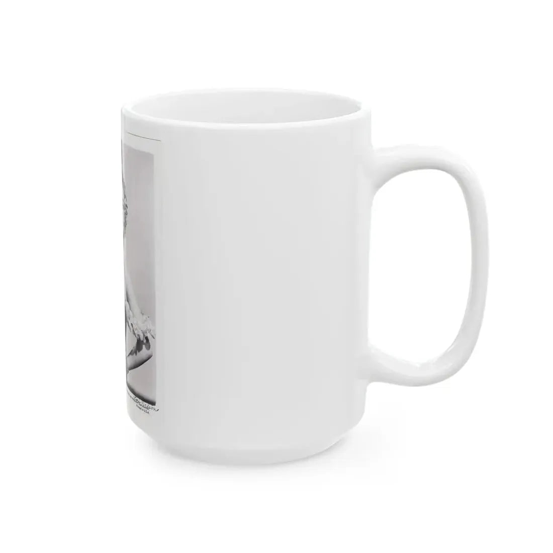 Lori Nelson #162 (Vintage Female Icon) White Coffee Mug - Go Mug Yourself
