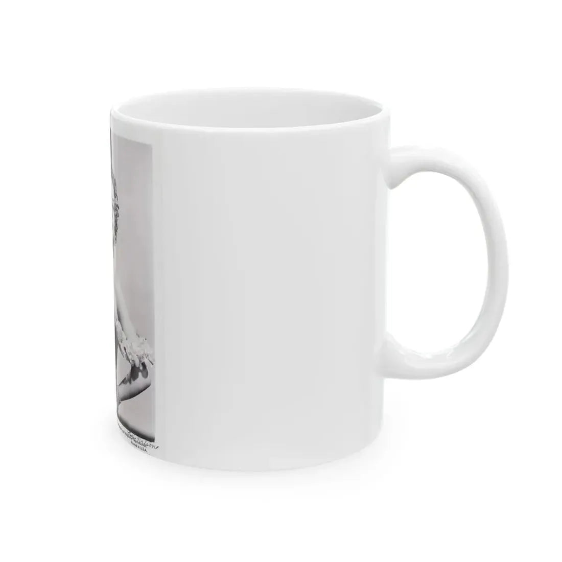 Lori Nelson #162 (Vintage Female Icon) White Coffee Mug - Go Mug Yourself