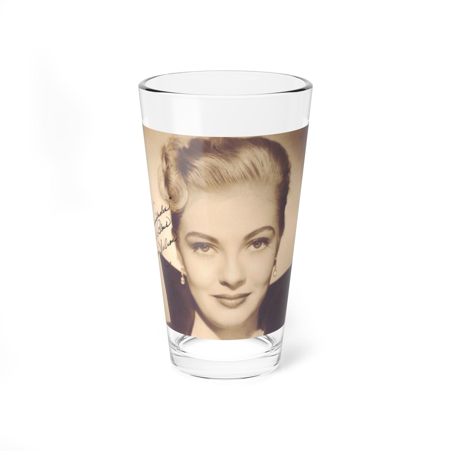 Lori Nelson #167 (Vintage Female Icon) Pint Glass 16oz-16oz-Go Mug Yourself