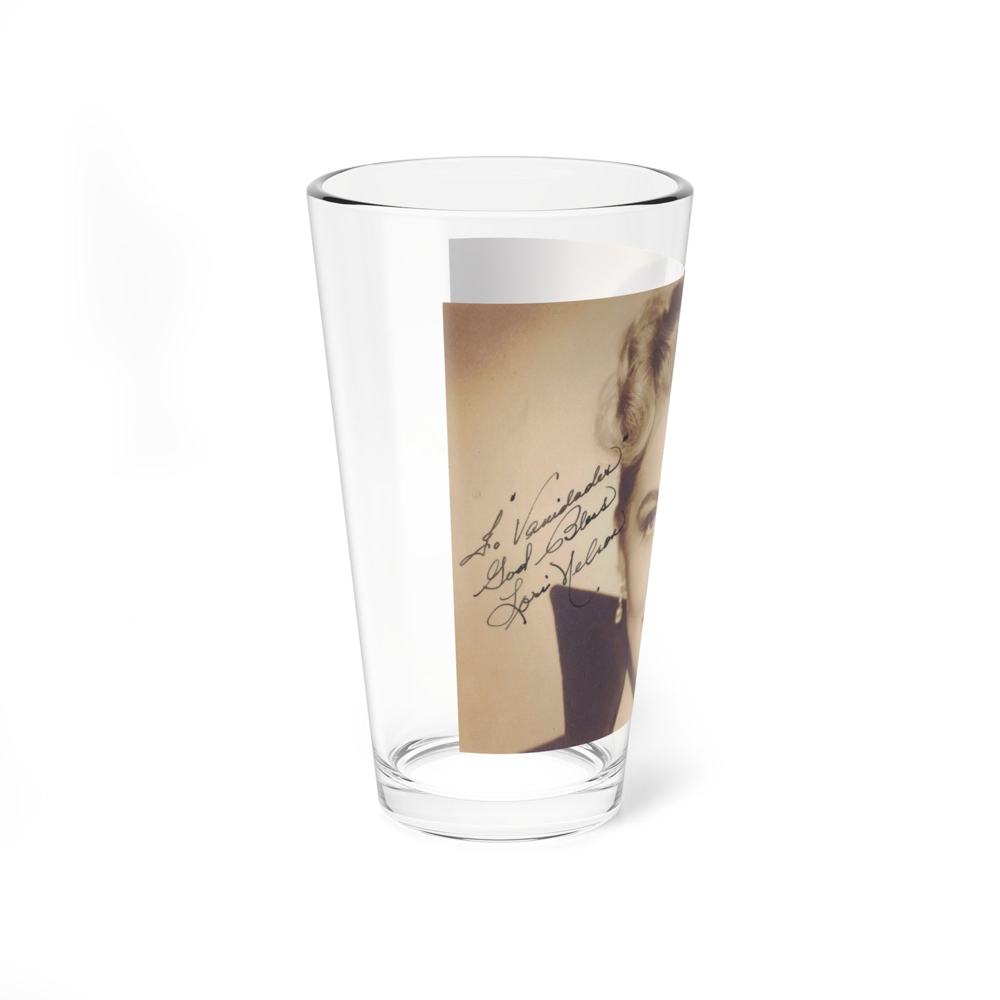 Lori Nelson #167 (Vintage Female Icon) Pint Glass 16oz-Go Mug Yourself