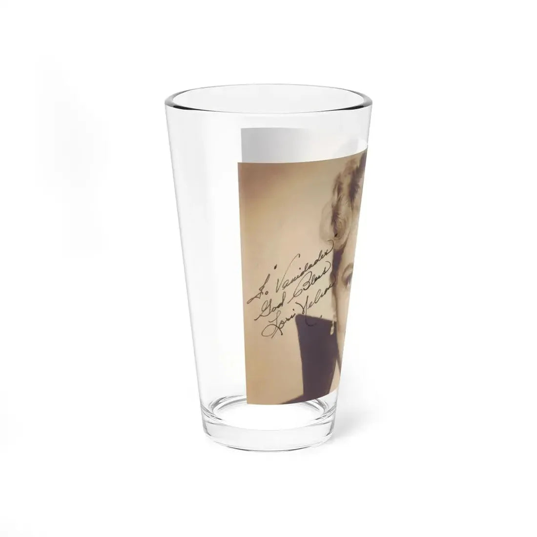 Lori Nelson #167 (Vintage Female Icon) Pint Glass 16oz - Go Mug Yourself
