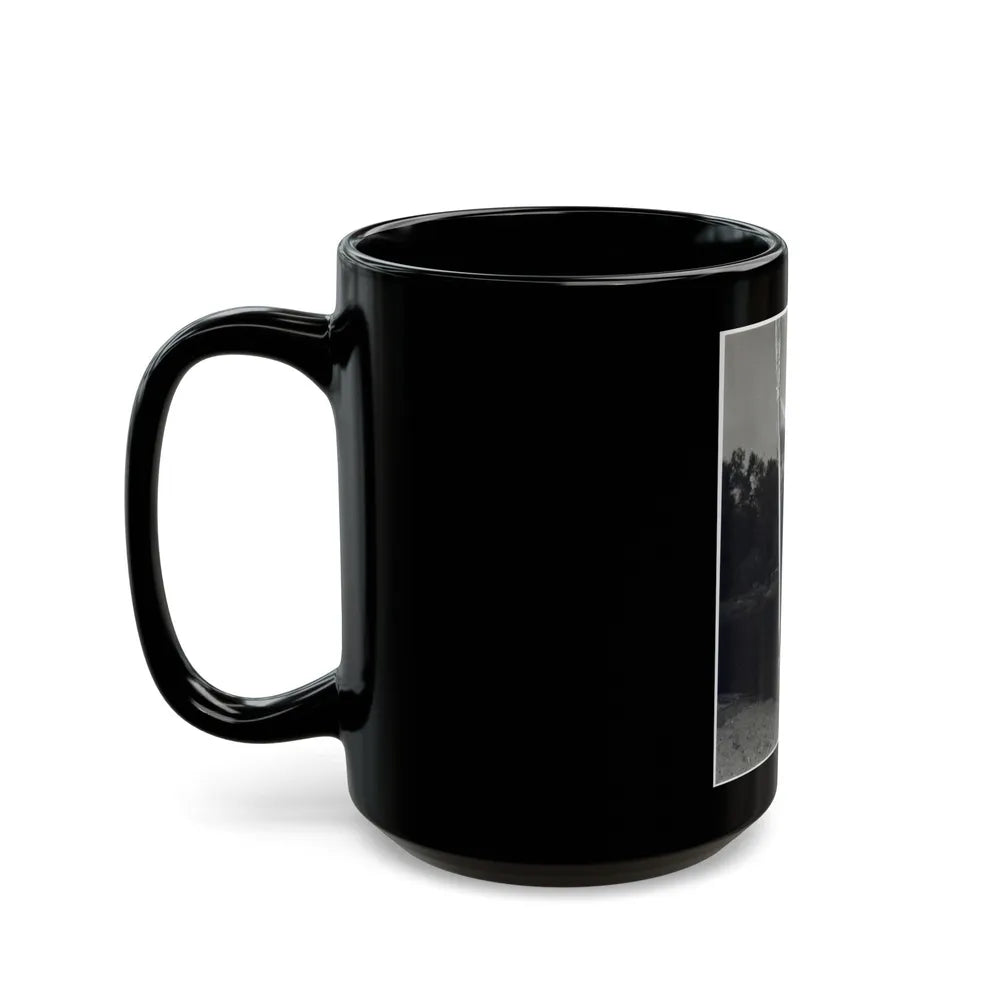 Lori Nelson #172 (Vintage Female Icon) Black Coffee Mug-Go Mug Yourself