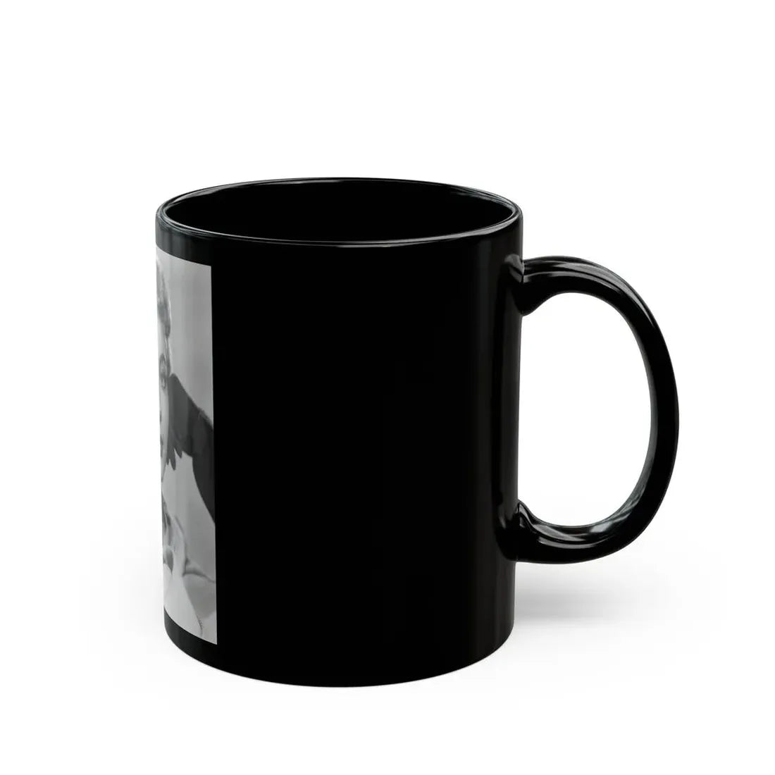 Lori Nelson #173 (Vintage Female Icon) Black Coffee Mug - Go Mug Yourself