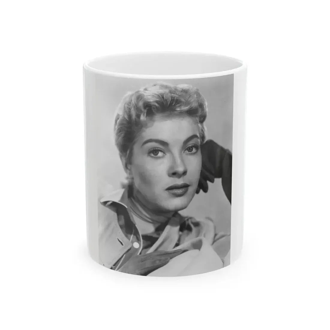 Lori Nelson #173 (Vintage Female Icon) White Coffee Mug 11oz - Go Mug Yourself