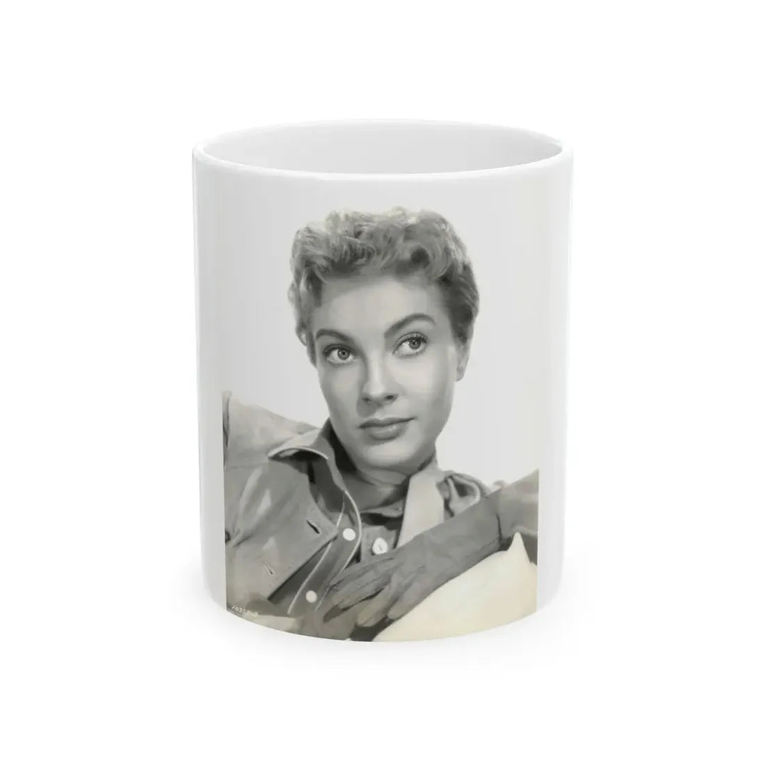 Lori Nelson #178 (Vintage Female Icon) White Coffee Mug 11oz - Go Mug Yourself