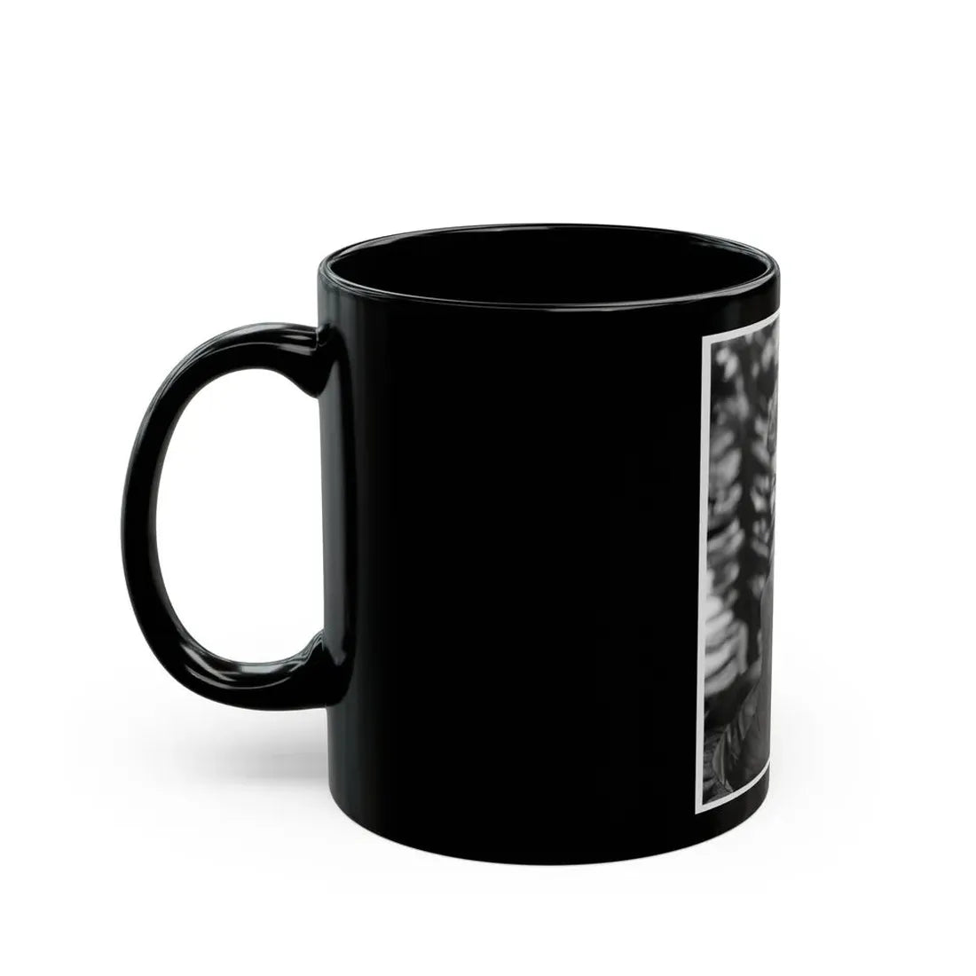 Lori Nelson #18 (Vintage Female Icon) Black Coffee Mug - Go Mug Yourself