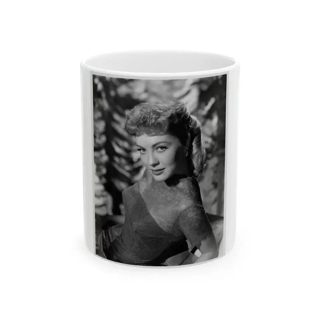 Lori Nelson #18 (Vintage Female Icon) White Coffee Mug 11oz - Go Mug Yourself