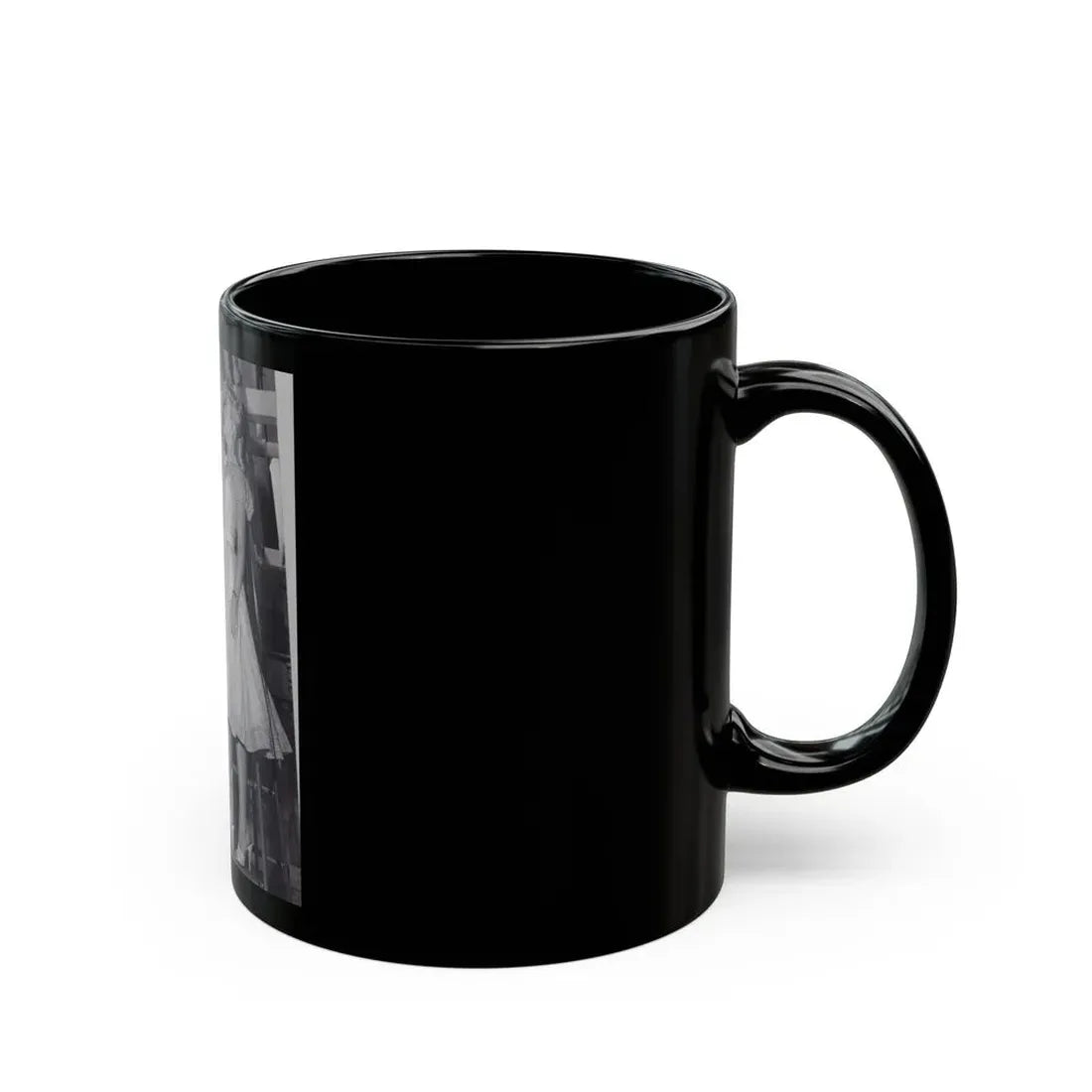 Lori Nelson #180 (Vintage Female Icon) Black Coffee Mug - Go Mug Yourself
