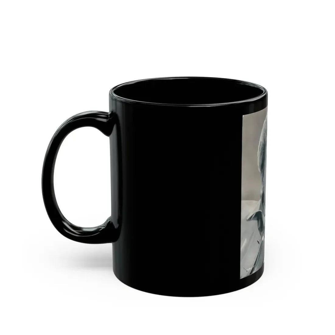 Lori Nelson #19 (Vintage Female Icon) Black Coffee Mug - Go Mug Yourself