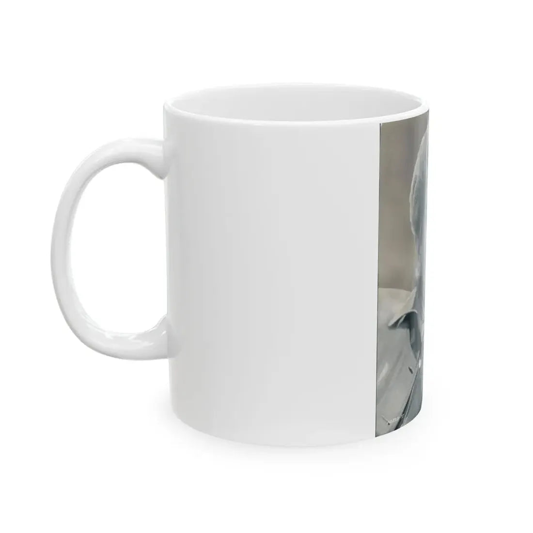 Lori Nelson #19 (Vintage Female Icon) White Coffee Mug - Go Mug Yourself