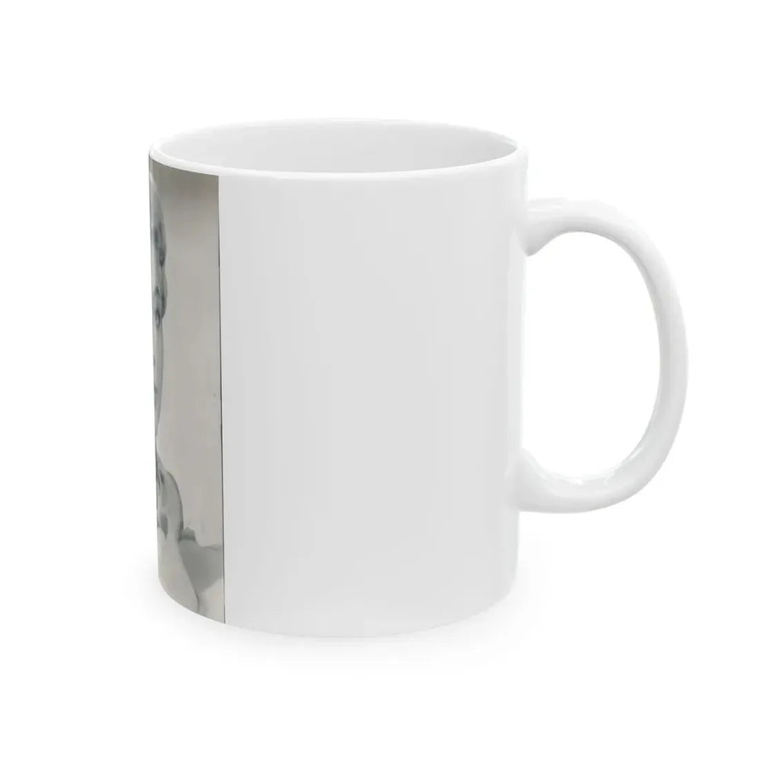 Lori Nelson #19 (Vintage Female Icon) White Coffee Mug - Go Mug Yourself