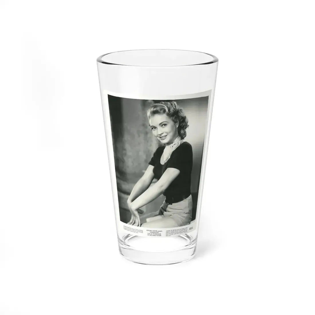 Lori Nelson #197 (Vintage Female Icon) Pint Glass 16oz 16oz - Go Mug Yourself