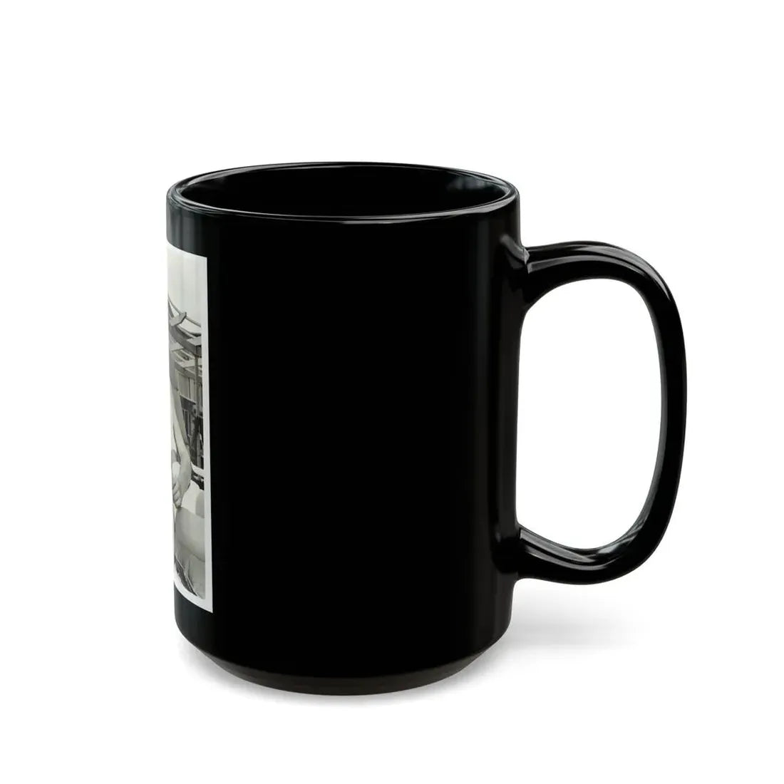 Lori Nelson #198 (Vintage Female Icon) Black Coffee Mug - Go Mug Yourself