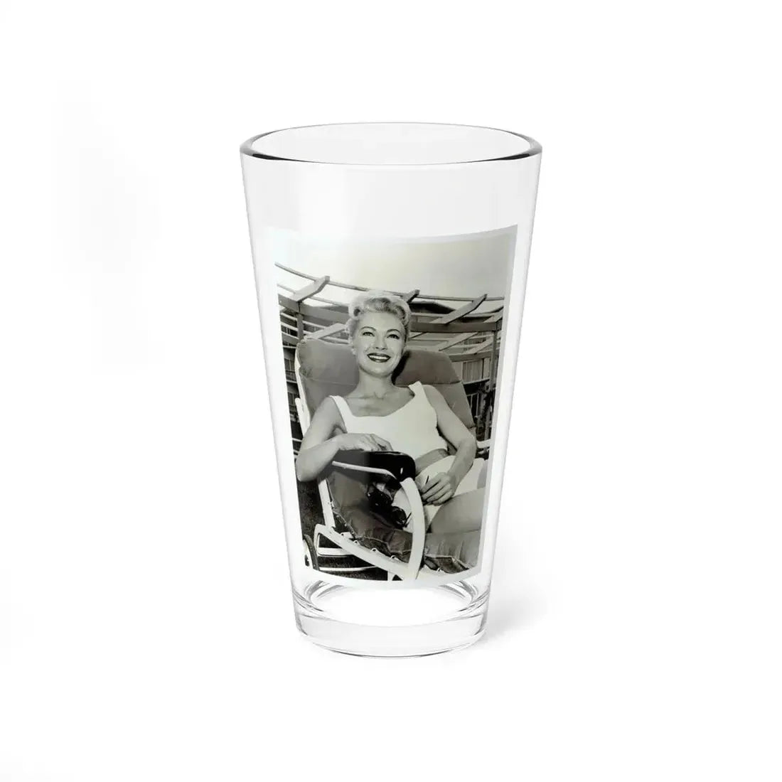 Lori Nelson #198 (Vintage Female Icon) Pint Glass 16oz 16oz - Go Mug Yourself