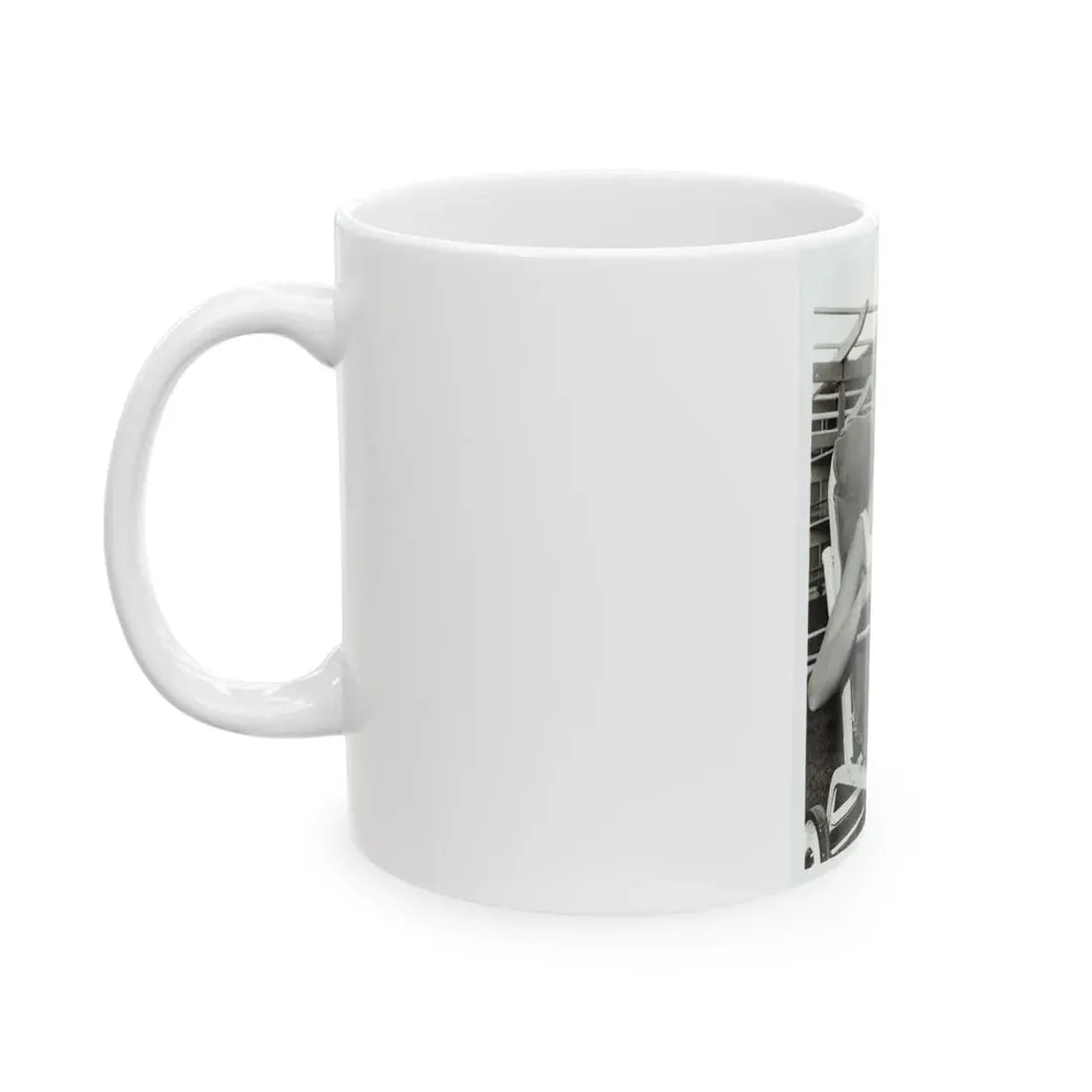 Lori Nelson #198 (Vintage Female Icon) White Coffee Mug - Go Mug Yourself