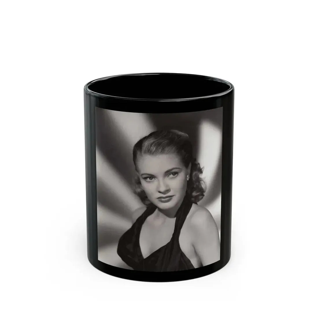 Lori Nelson #199 (Vintage Female Icon) Black Coffee Mug 11oz - Go Mug Yourself