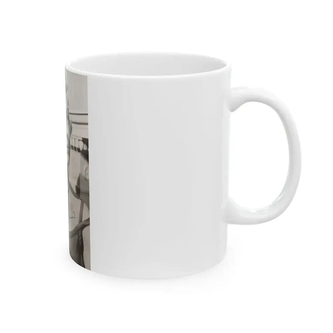 Lori Nelson #201 (Vintage Female Icon) White Coffee Mug - Go Mug Yourself