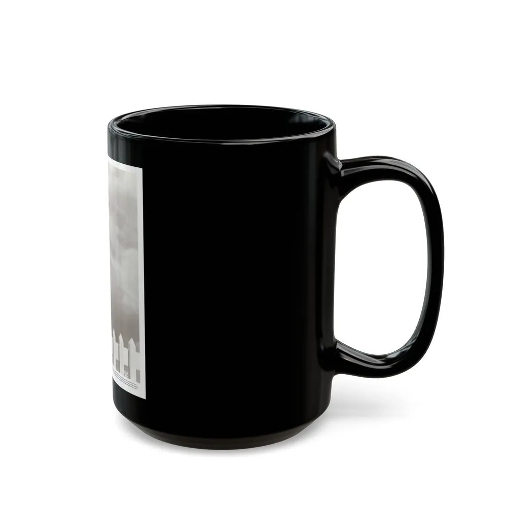 Lori Nelson #204 (Vintage Female Icon) Black Coffee Mug-Go Mug Yourself