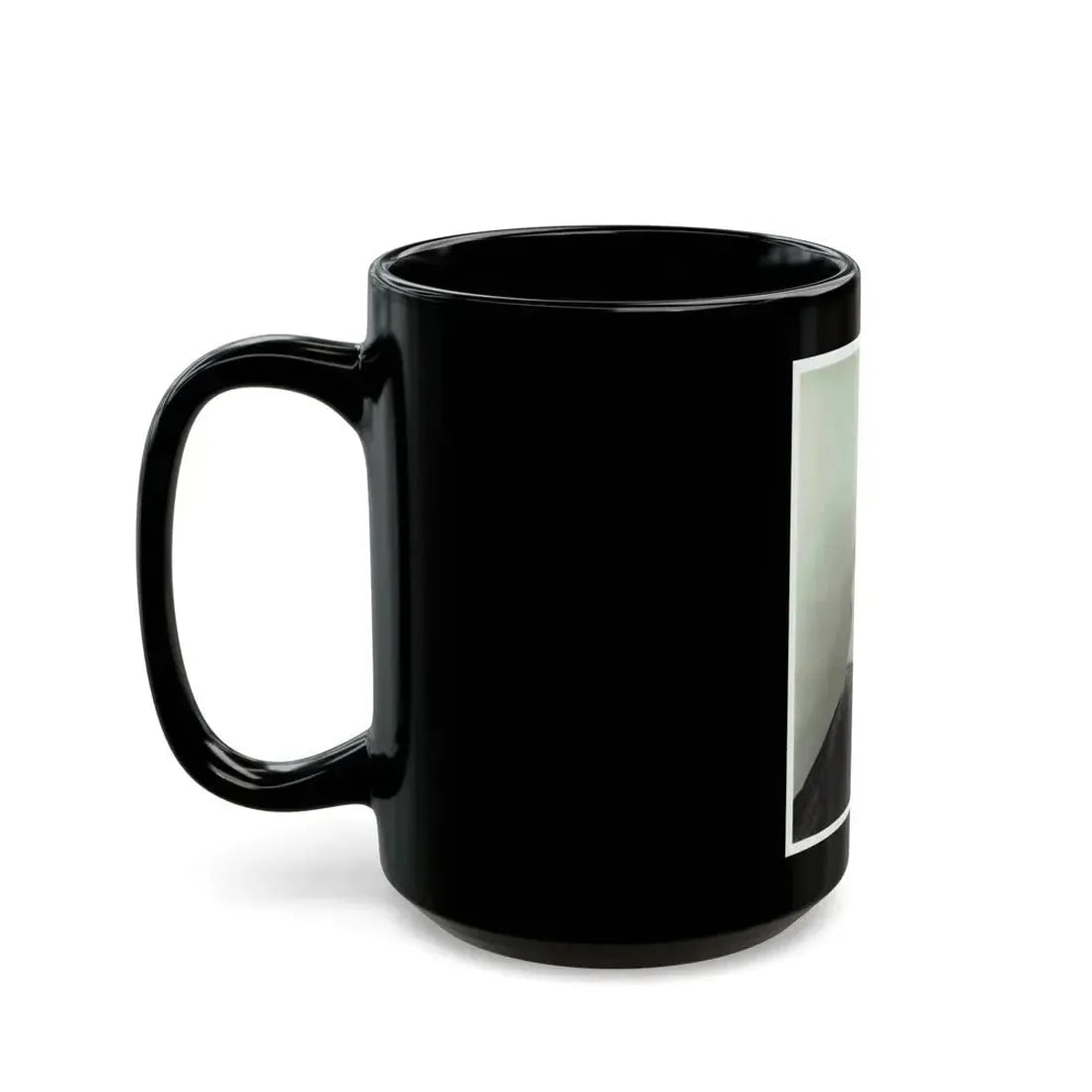 Lori Nelson #207 - B&W Glamour Dress Photo (Vintage Female Icon) Black Coffee Mug - Go Mug Yourself
