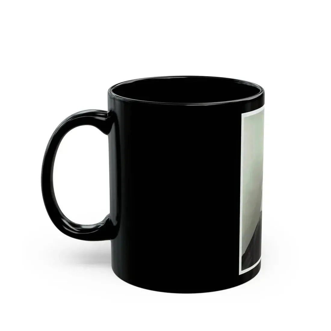 Lori Nelson #207 - B&W Glamour Dress Photo (Vintage Female Icon) Black Coffee Mug - Go Mug Yourself