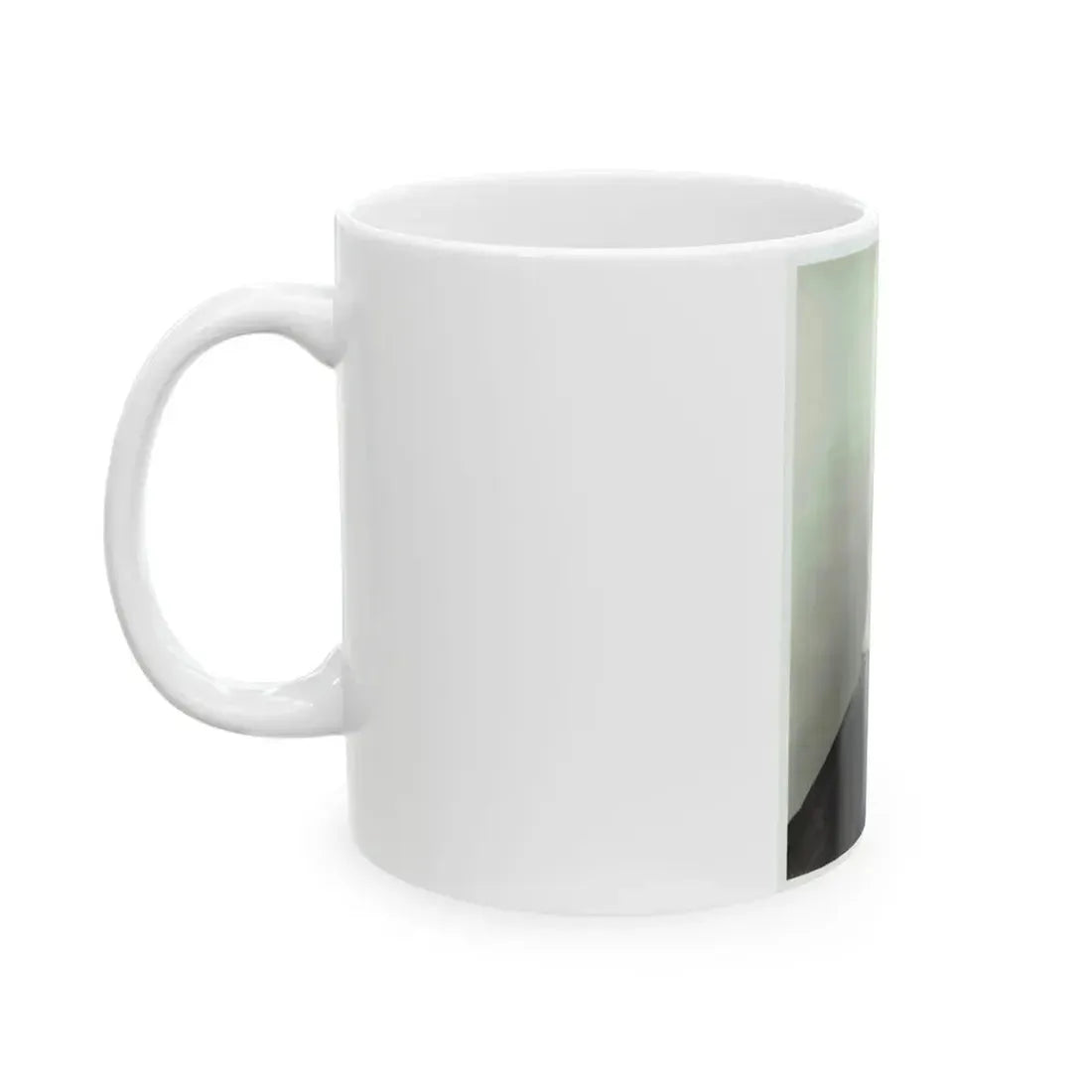 Lori Nelson #207 - B&W Glamour Dress Photo (Vintage Female Icon) White Coffee Mug - Go Mug Yourself