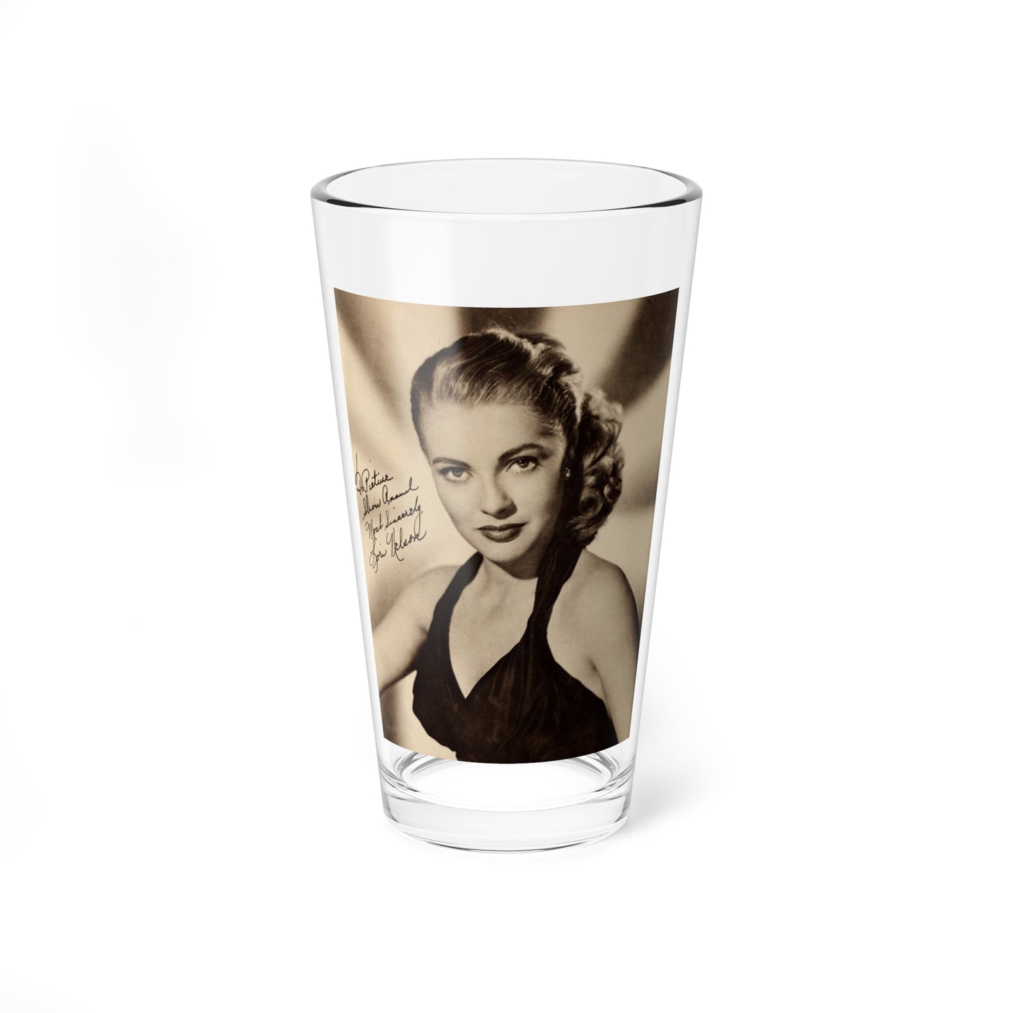 Lori Nelson #208 (Vintage Female Icon) Pint Glass 16oz-16oz-Go Mug Yourself