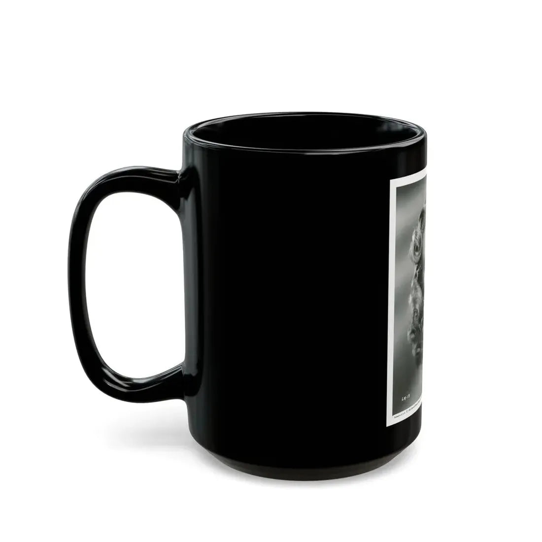 Lori Nelson #209 (Vintage Female Icon) Black Coffee Mug - Go Mug Yourself