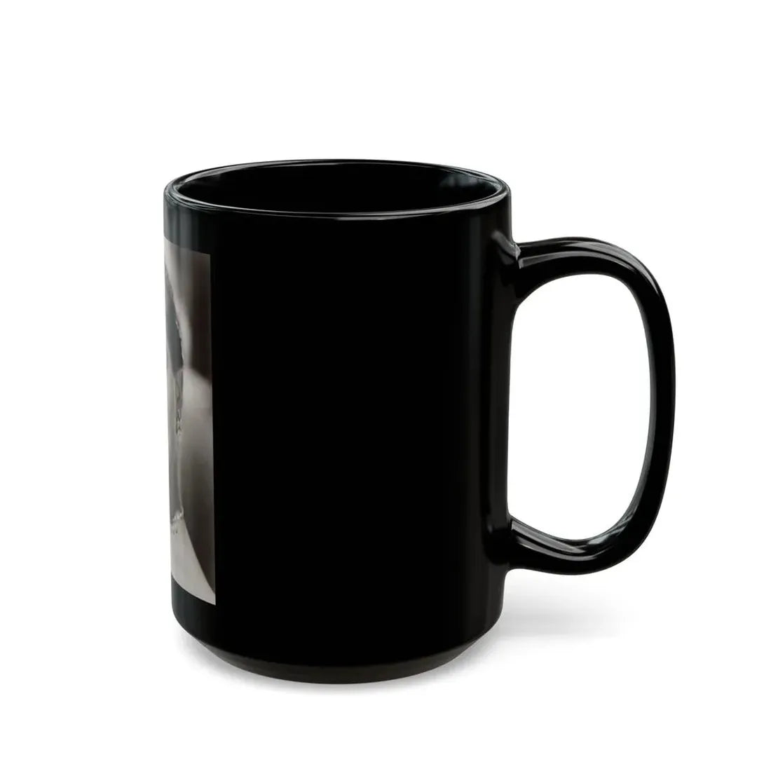 Lori Nelson #217 (Vintage Female Icon) Black Coffee Mug - Go Mug Yourself