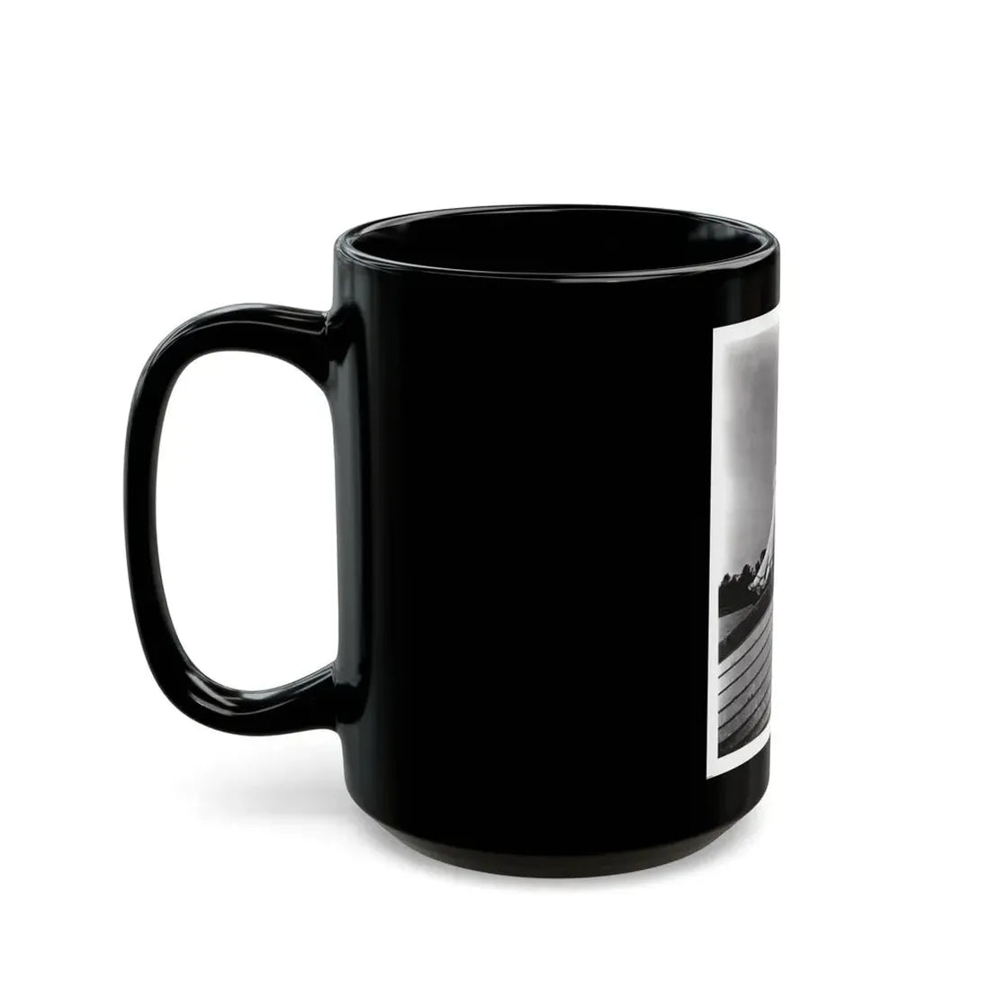 Lori Nelson #231 - Irving Klaw Negative Struck 8x10 1950's 1 Piece Swimsuit Pin-Up Cheesecake Photo (Vintage Female Icon) Black Coffee Mug - Go Mug Yourself