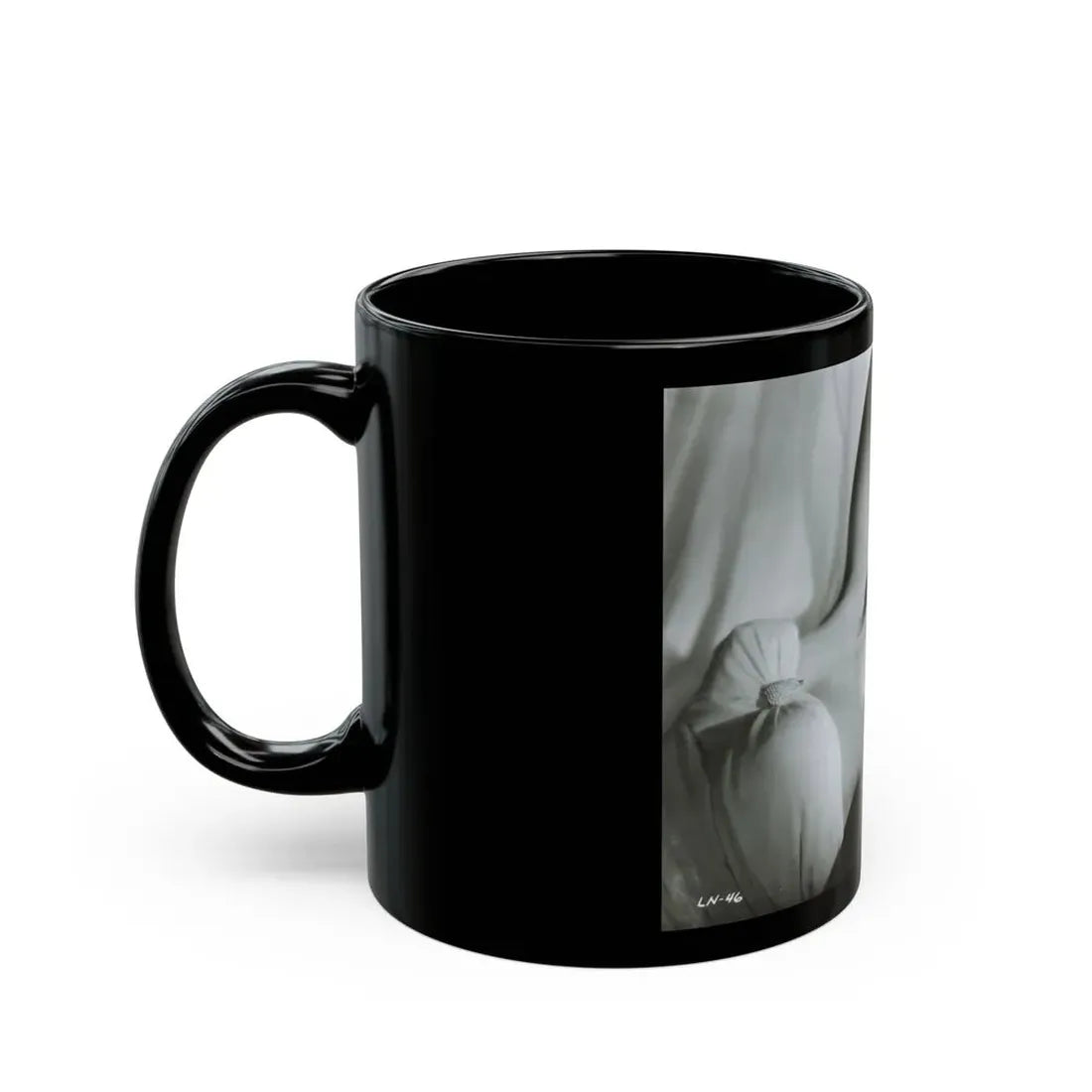Lori Nelson #232 (Vintage Female Icon) Black Coffee Mug - Go Mug Yourself