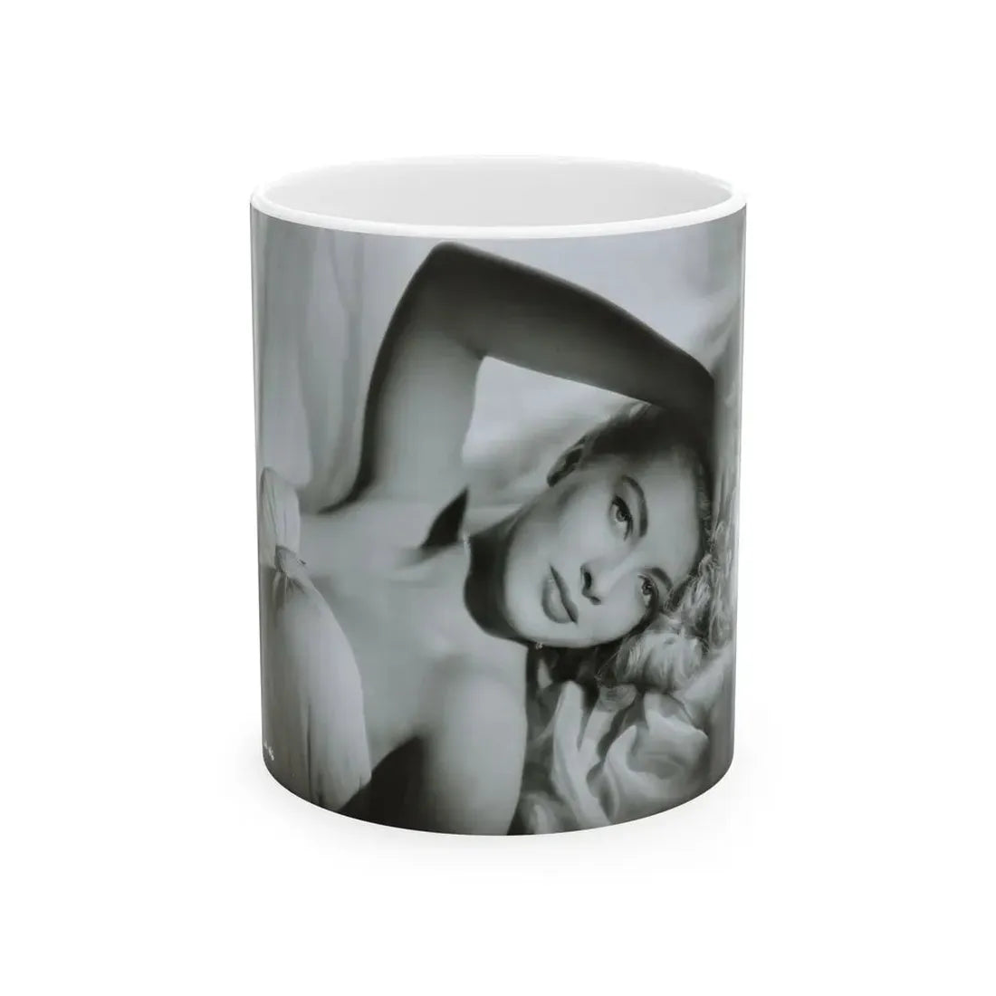 Lori Nelson #232 (Vintage Female Icon) White Coffee Mug 11oz - Go Mug Yourself