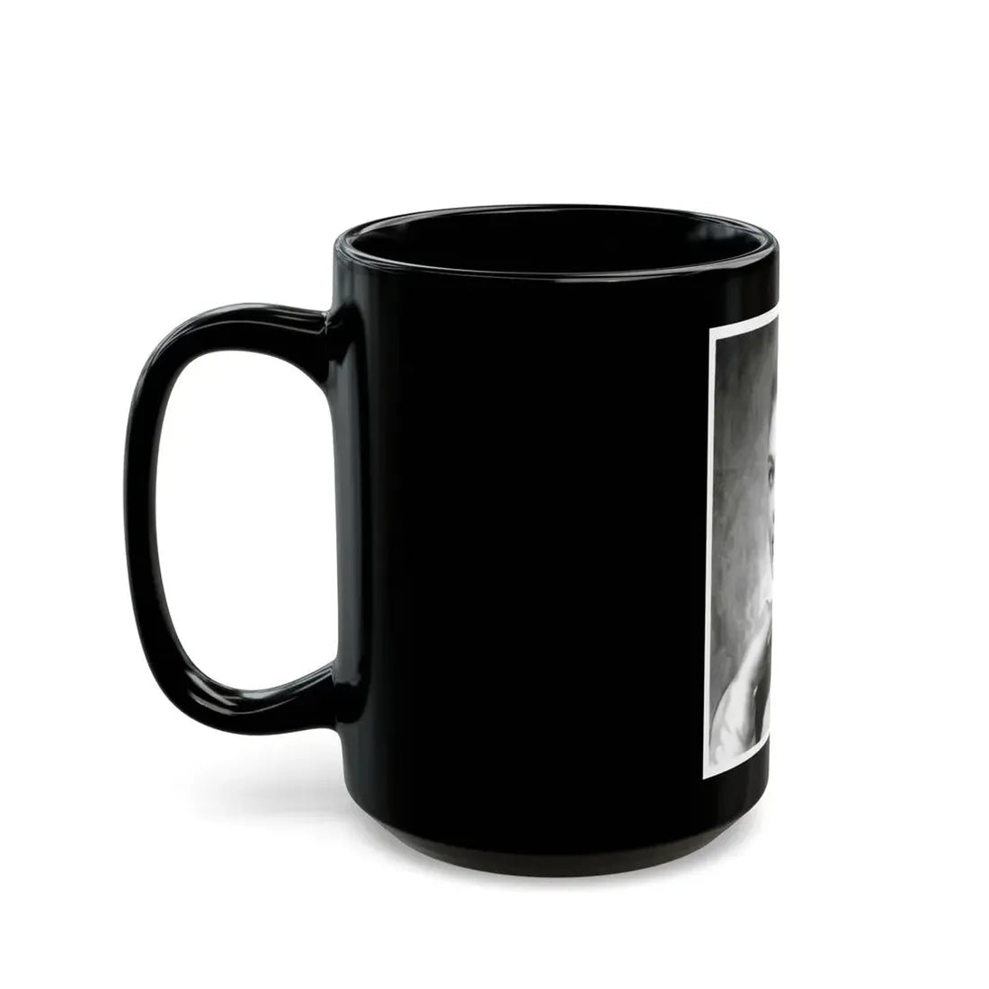 Lori Nelson #234 (Vintage Female Icon) Black Coffee Mug - Go Mug Yourself