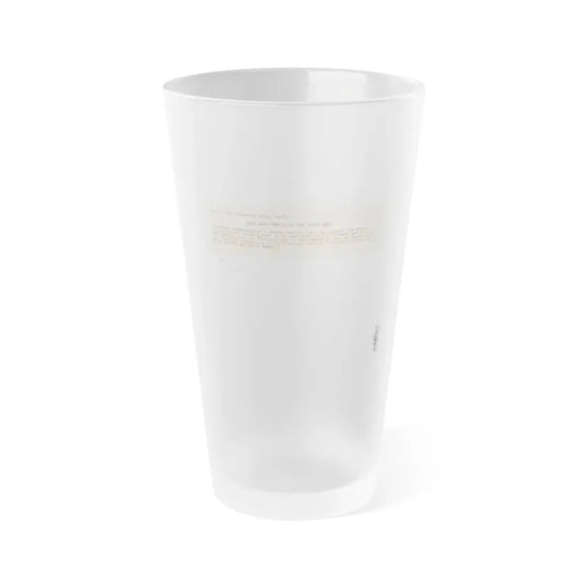 Lori Nelson #236 - 8x10 1-Piece Swimsuit B&W Cheesecake Vintage Pin-Up Photo from 7-11-1952 4 (Vintage Female Icon) Frosted Pint Glass 16oz 16oz Frosted - Go Mug Yourself