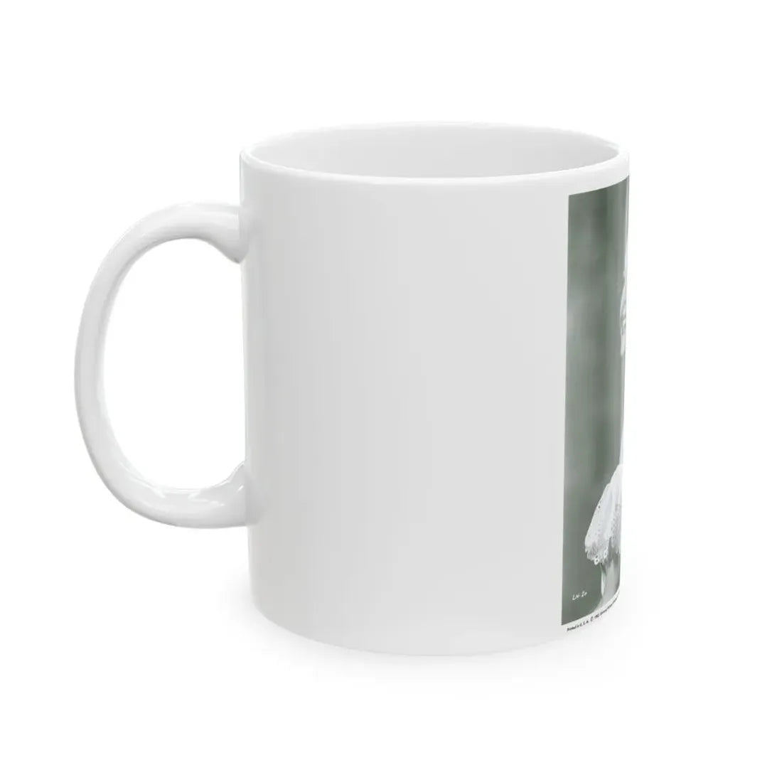 Lori Nelson #32 (Vintage Female Icon) White Coffee Mug - Go Mug Yourself
