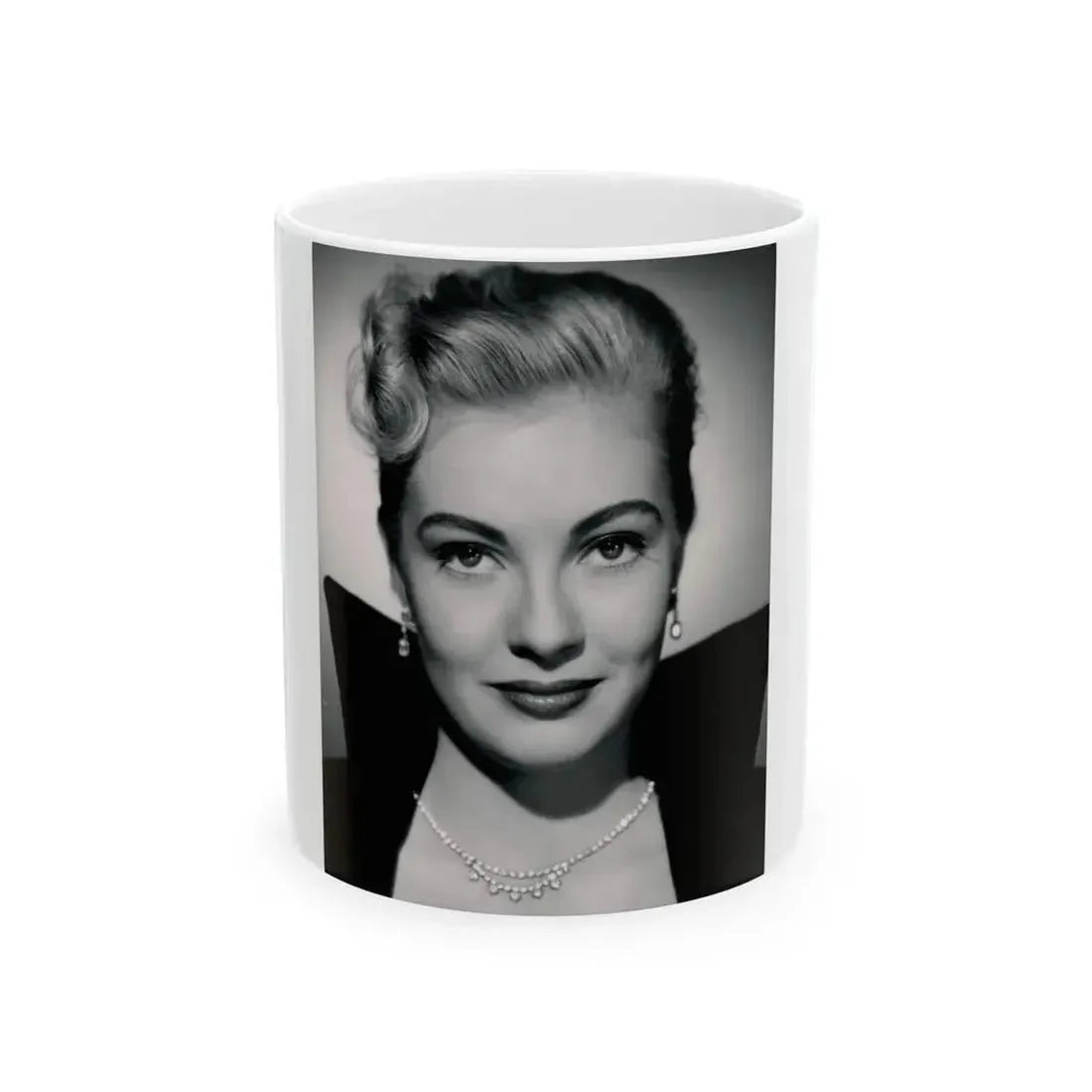 Lori Nelson #39 1 (Vintage Female Icon) White Coffee Mug 11oz - Go Mug Yourself