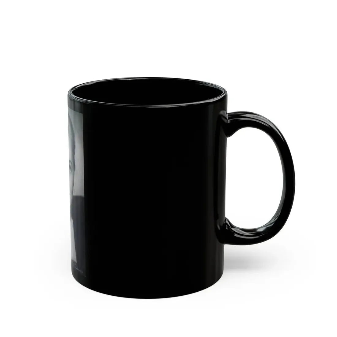 Lori Nelson #39 (Vintage Female Icon) Black Coffee Mug - Go Mug Yourself