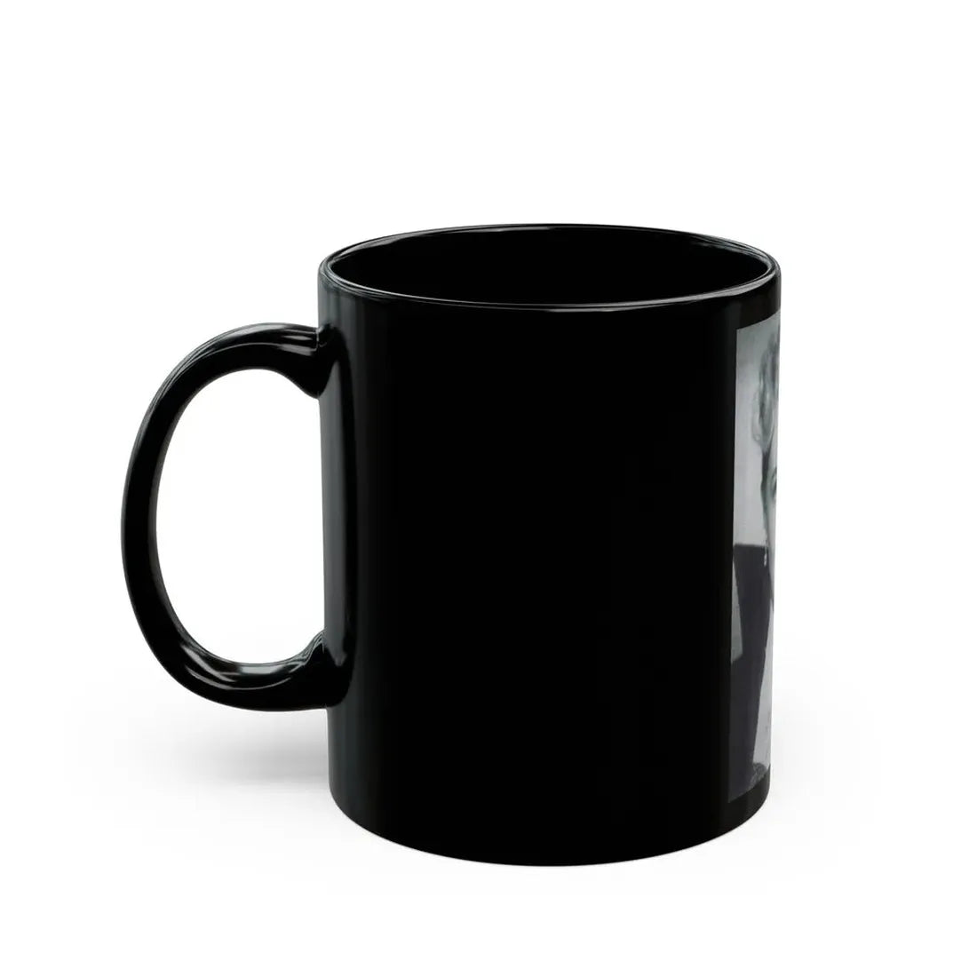 Lori Nelson #39 (Vintage Female Icon) Black Coffee Mug - Go Mug Yourself
