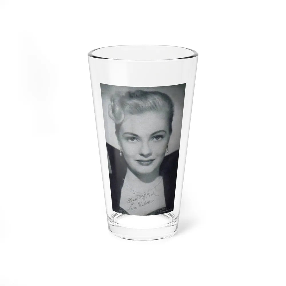 Lori Nelson #39 (Vintage Female Icon) Pint Glass 16oz 16oz - Go Mug Yourself