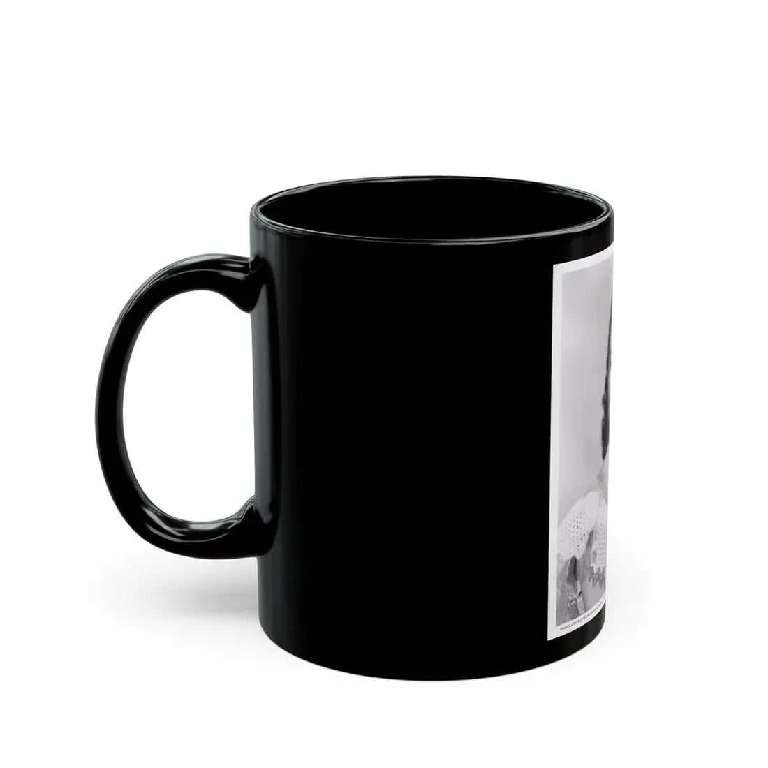 Lori Nelson #40 (Vintage Female Icon) Black Coffee Mug - Go Mug Yourself