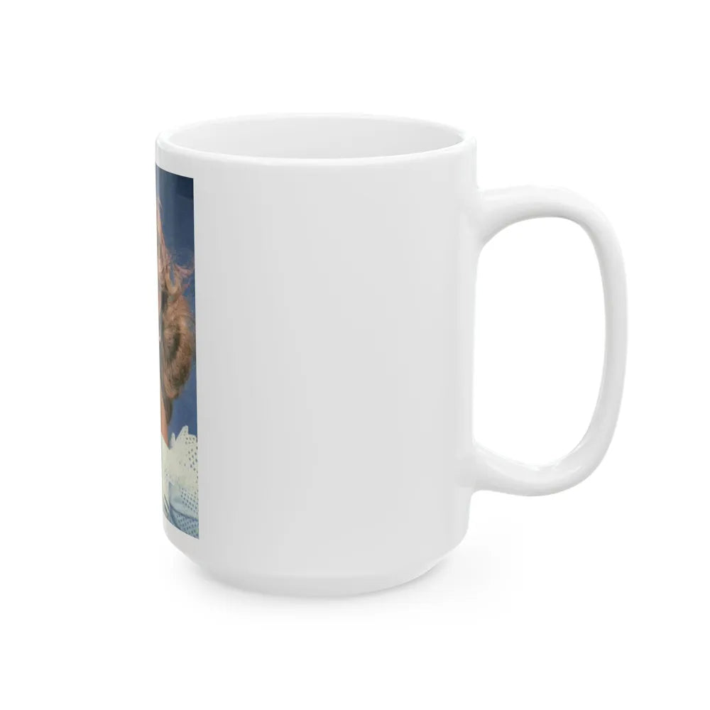 Lori Nelson #51 (Vintage Female Icon) White Coffee Mug-Go Mug Yourself