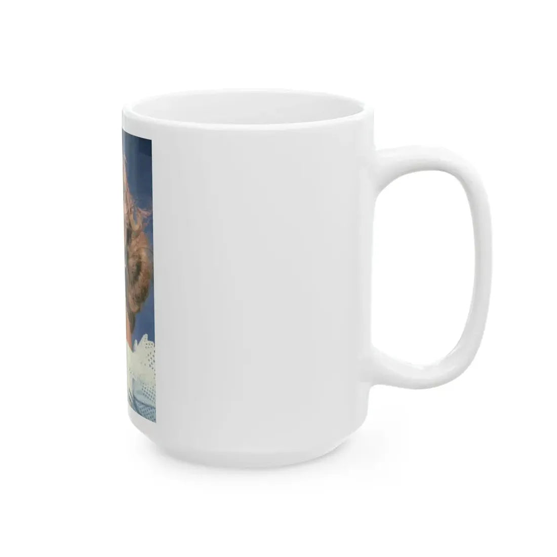 Lori Nelson #51 (Vintage Female Icon) White Coffee Mug - Go Mug Yourself