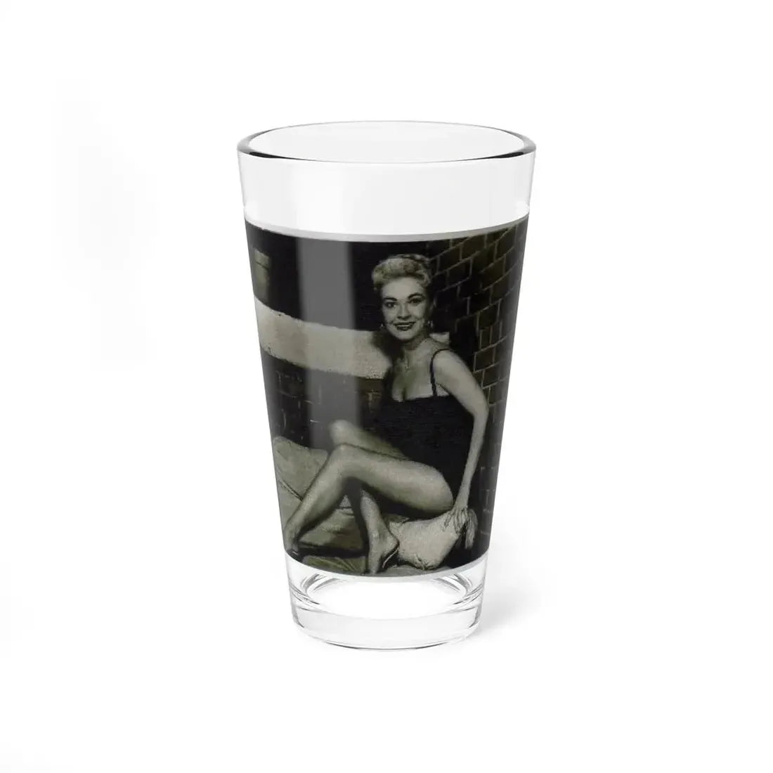 Lori Nelson #54 - Printed & Scanned (Vintage Female Icon) Pint Glass 16oz 16oz - Go Mug Yourself