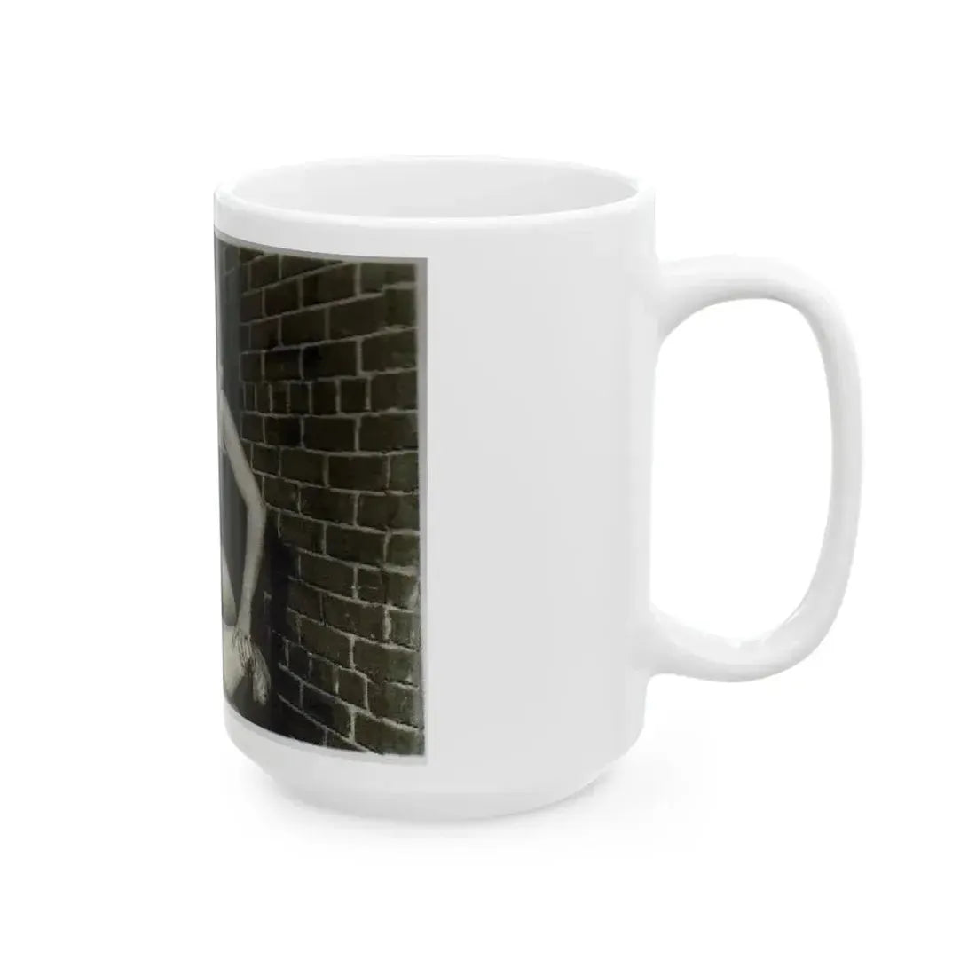 Lori Nelson #54 - Printed & Scanned (Vintage Female Icon) White Coffee Mug - Go Mug Yourself