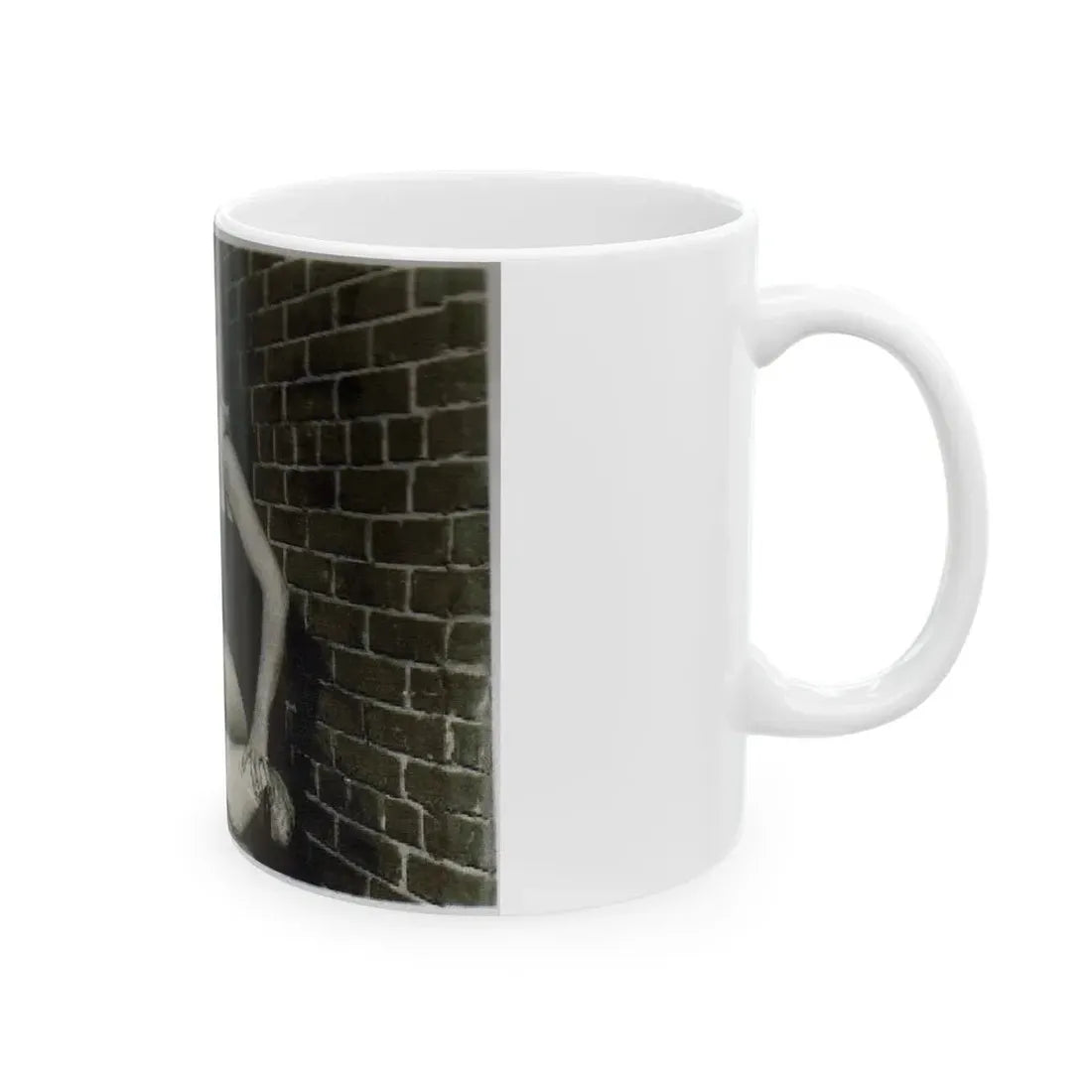 Lori Nelson #54 - Printed & Scanned (Vintage Female Icon) White Coffee Mug - Go Mug Yourself