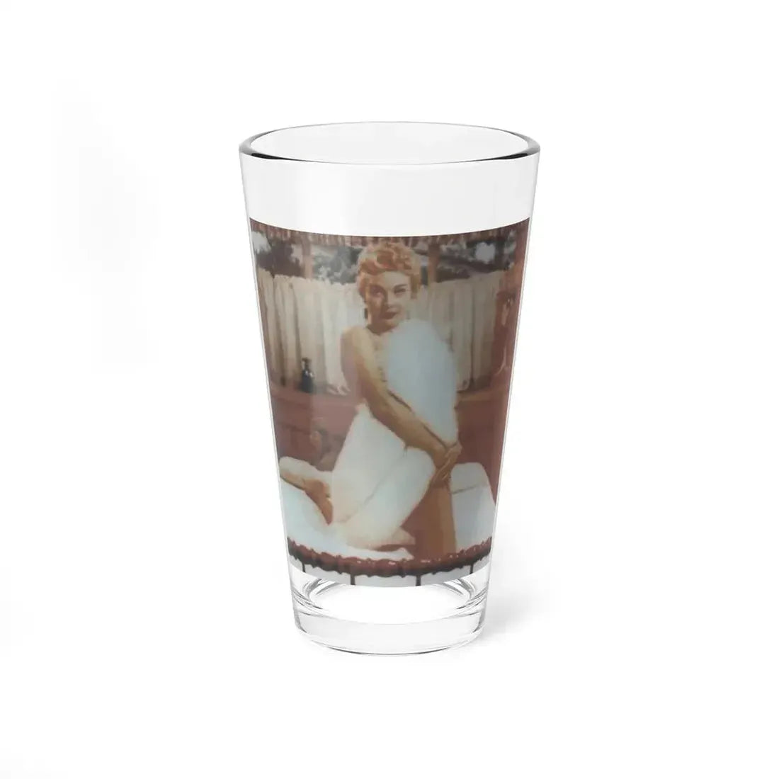 Lori Nelson #56 (Vintage Female Icon) Pint Glass 16oz 16oz - Go Mug Yourself