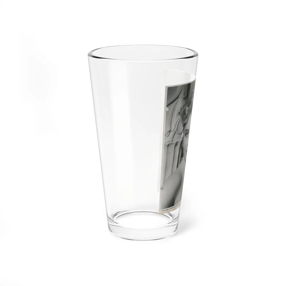 Lori Nelson #59 - Printed & Scanned (Vintage Female Icon) Pint Glass 16oz - Go Mug Yourself