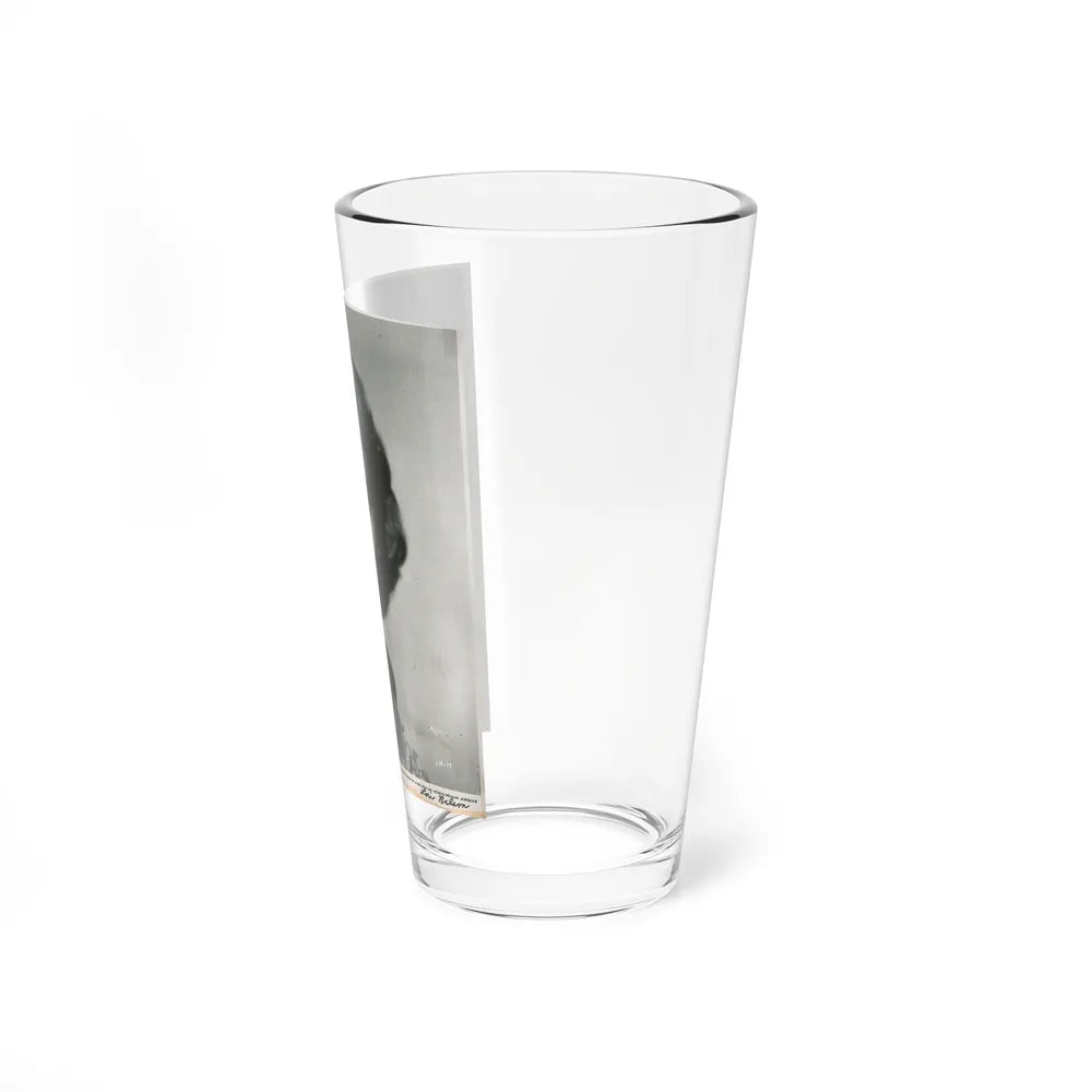 Lori Nelson #59 - Printed & Scanned (Vintage Female Icon) Pint Glass 16oz - Go Mug Yourself