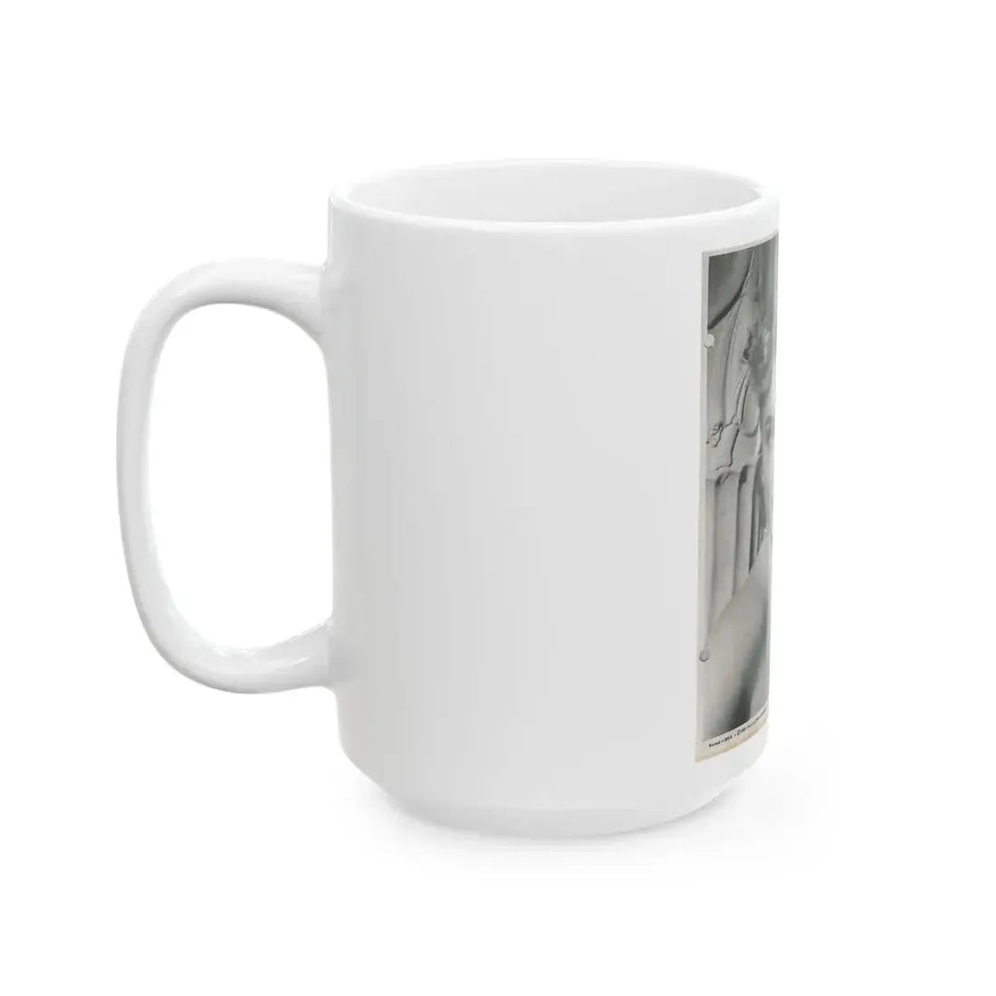 Lori Nelson #59 - Printed & Scanned (Vintage Female Icon) White Coffee Mug - Go Mug Yourself