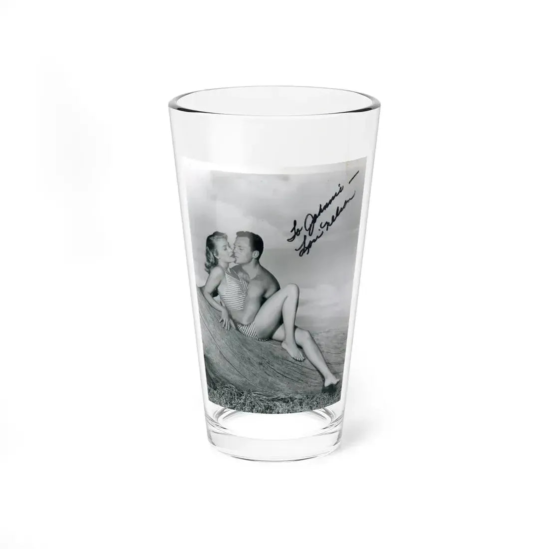 Lori Nelson #70 (Vintage Female Icon) Pint Glass 16oz 16oz - Go Mug Yourself